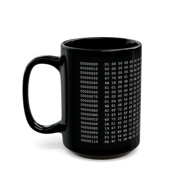 Bitcoin Genesis Block Coffee Mug