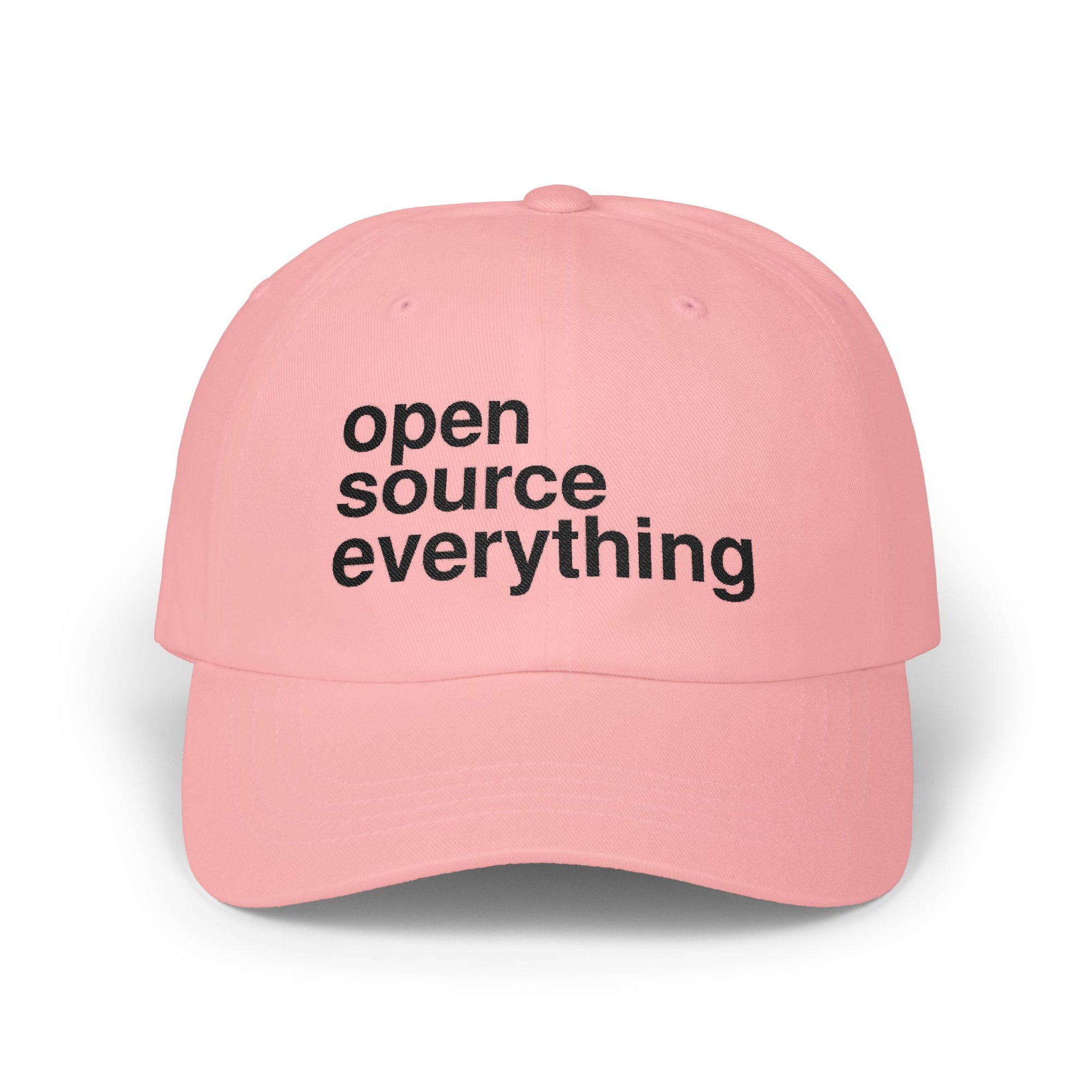 Open Source Everything Embroidered Cap