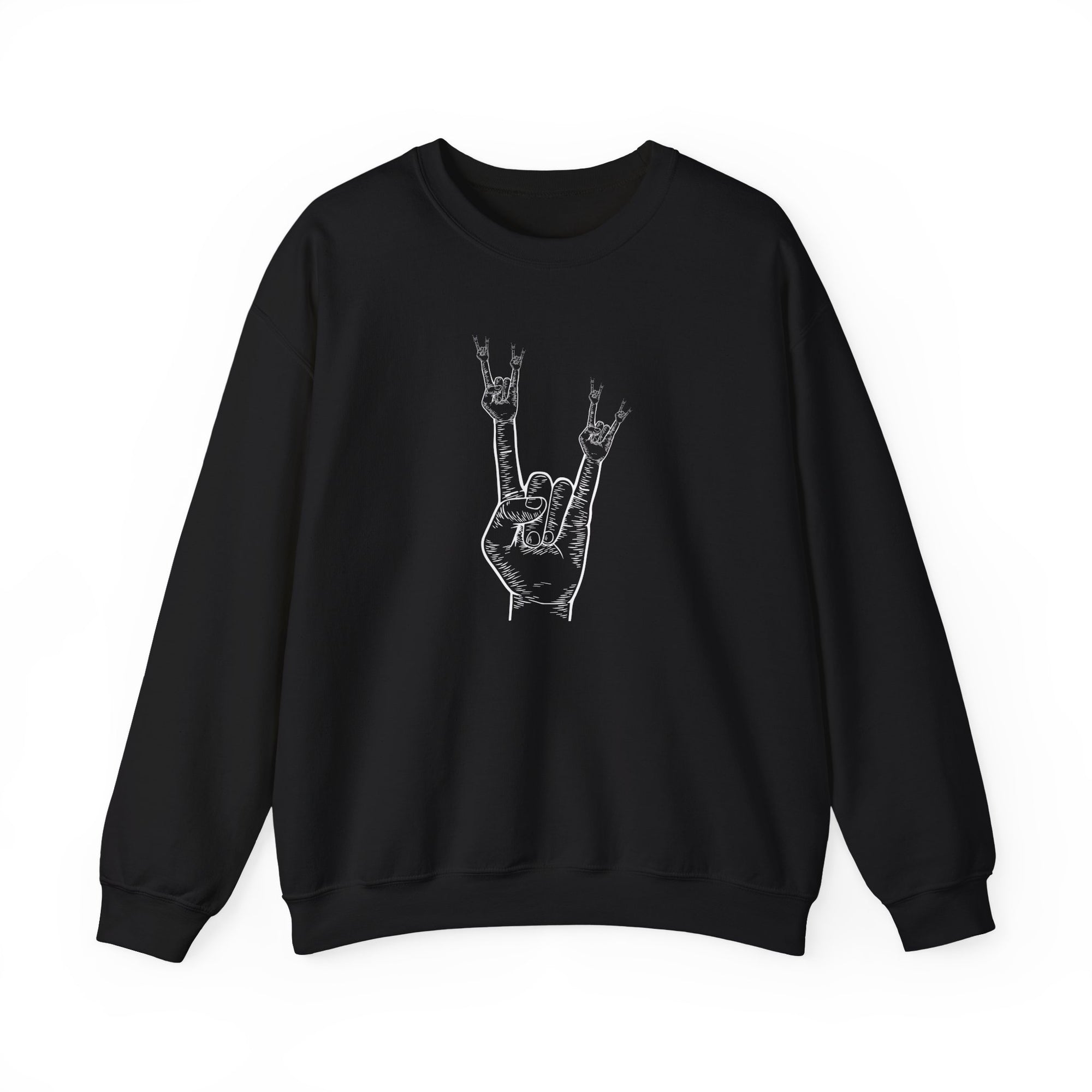 Infinite Devil's Horn Gesture Sweatshirt