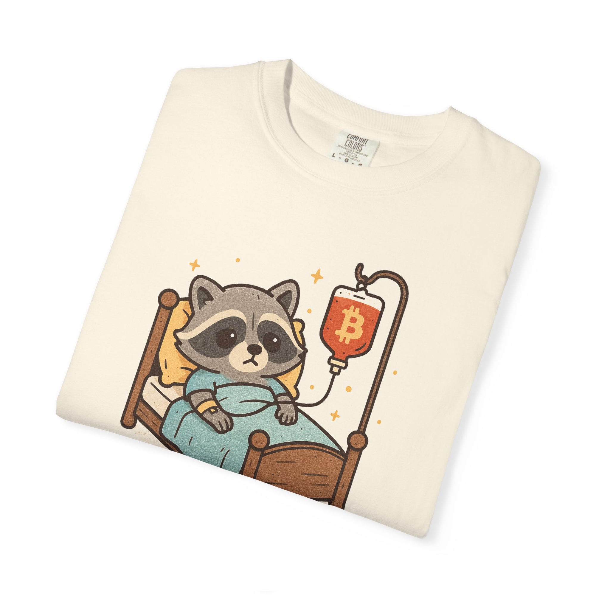Racoon on a Bitcoin Drip T-Shirt