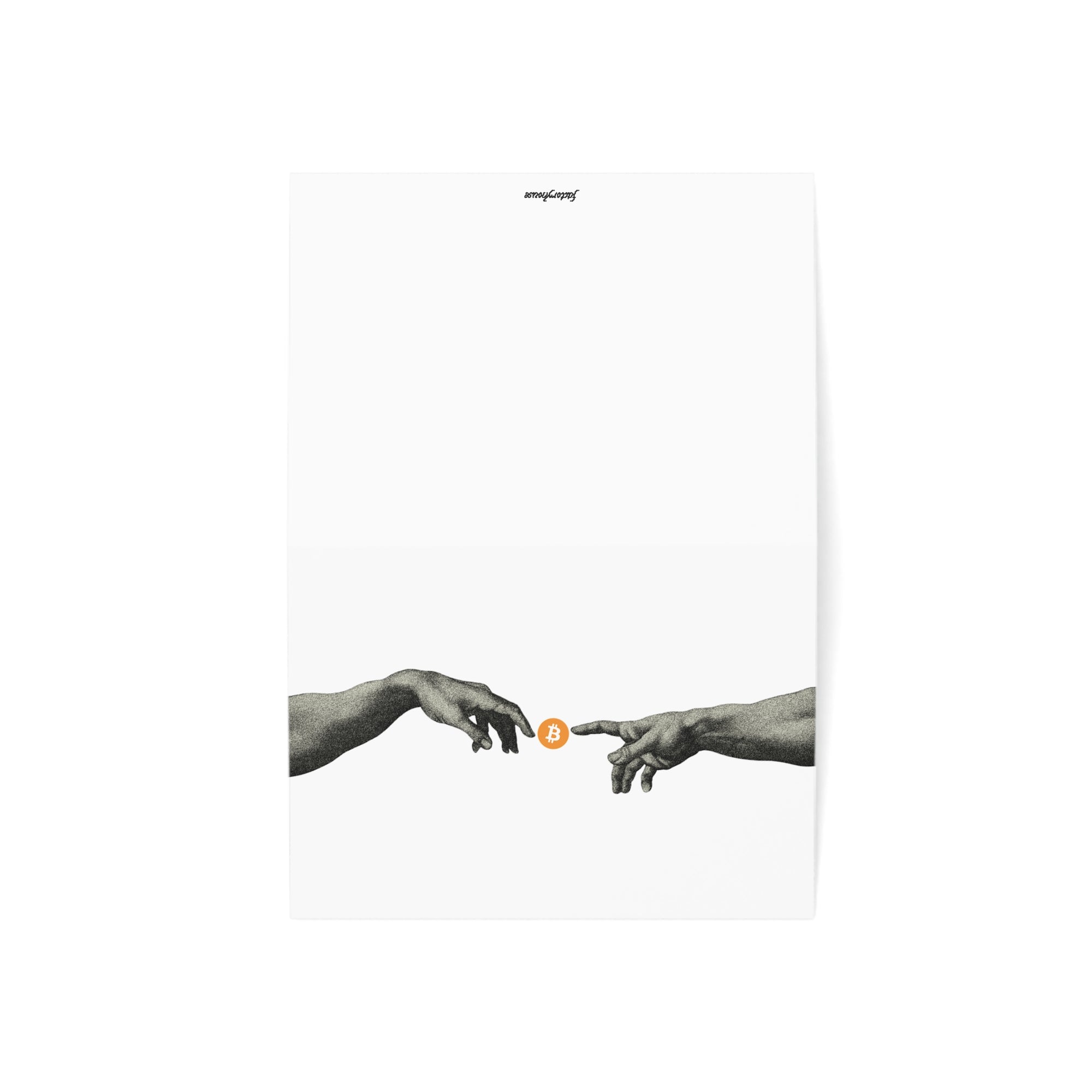 Michelangelo Hands Sympathy/Thinking of You Card