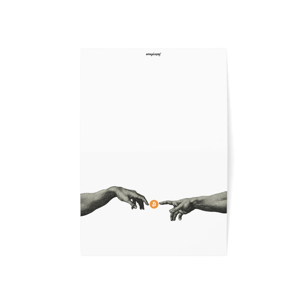 Michelangelo Hands Sympathy/Thinking of You Card