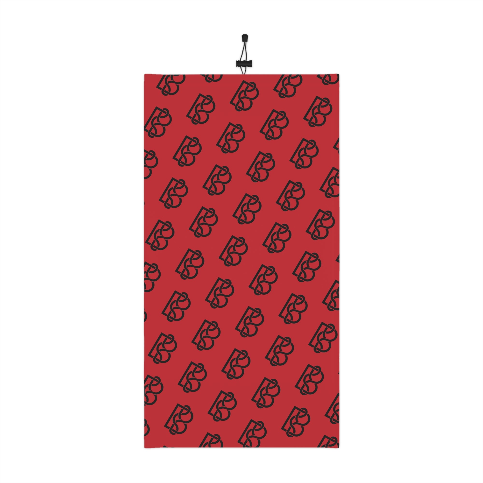 Bitcoin Knots Dark Red Winter Neck Gaiter / Face Scarf