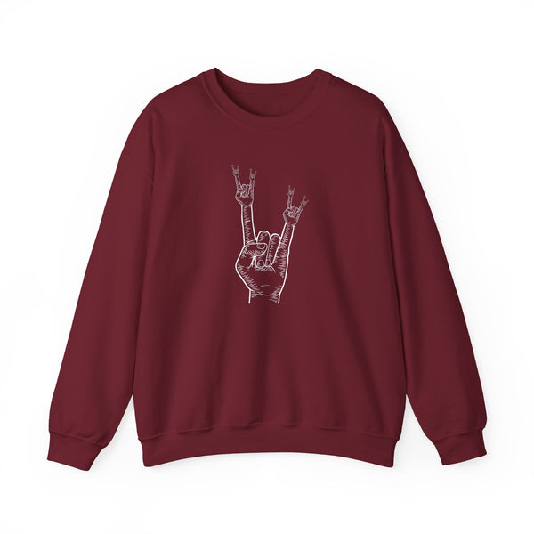 Infinite Devil's Horn Gesture Sweatshirt