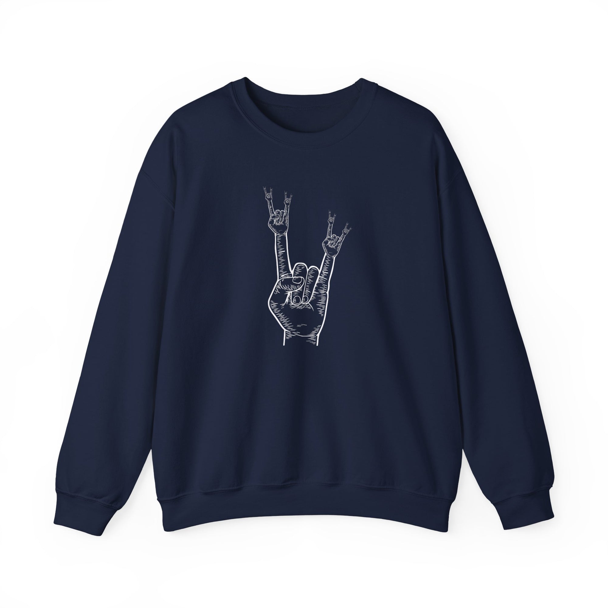 Infinite Devil's Horn Gesture Sweatshirt