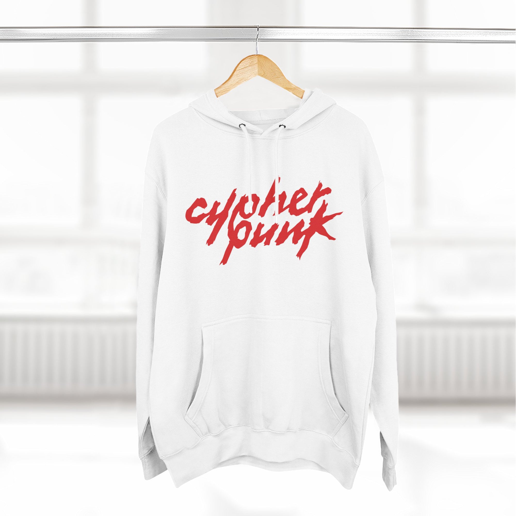 Cypherpunk Hoodie · Red