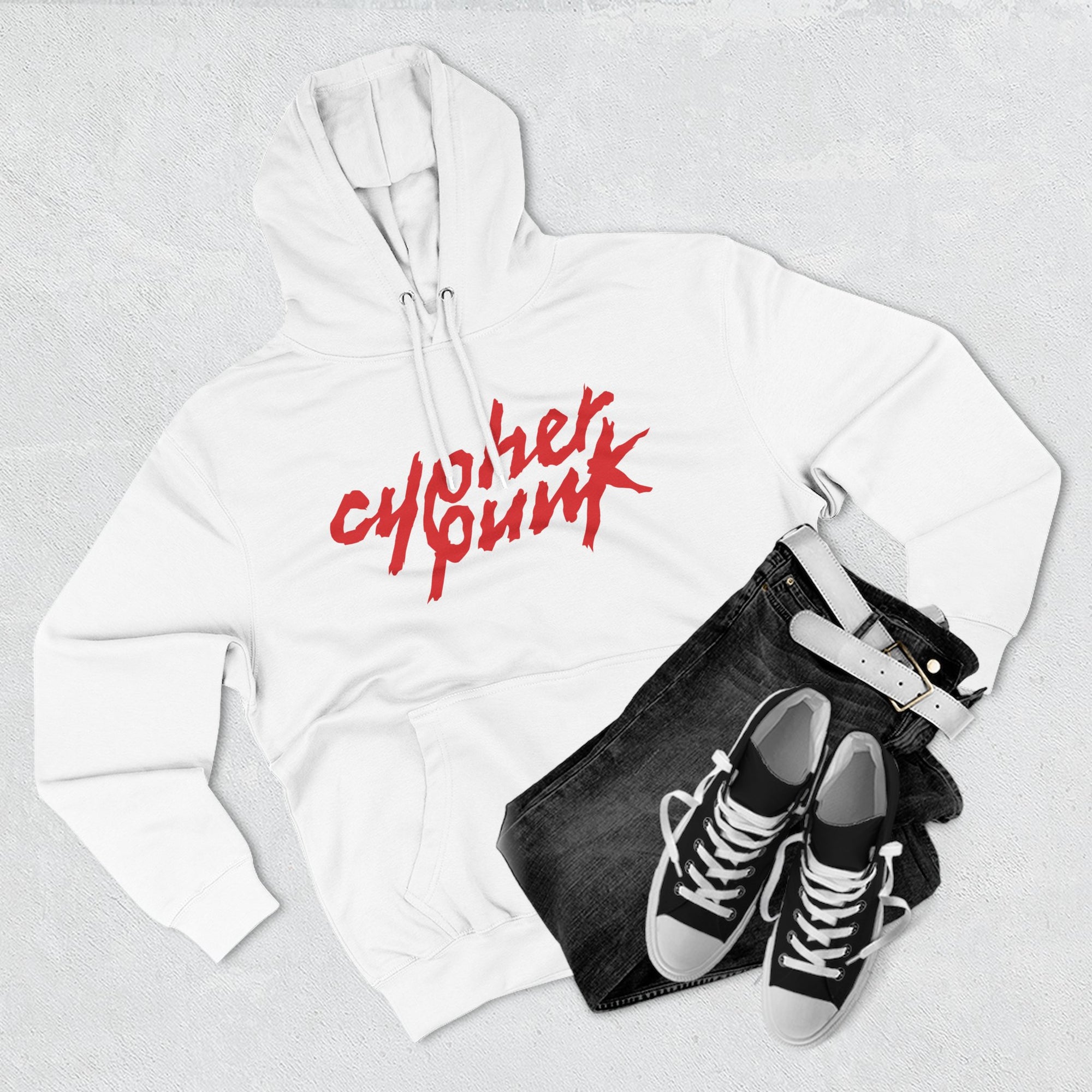 Cypherpunk Hoodie · Red