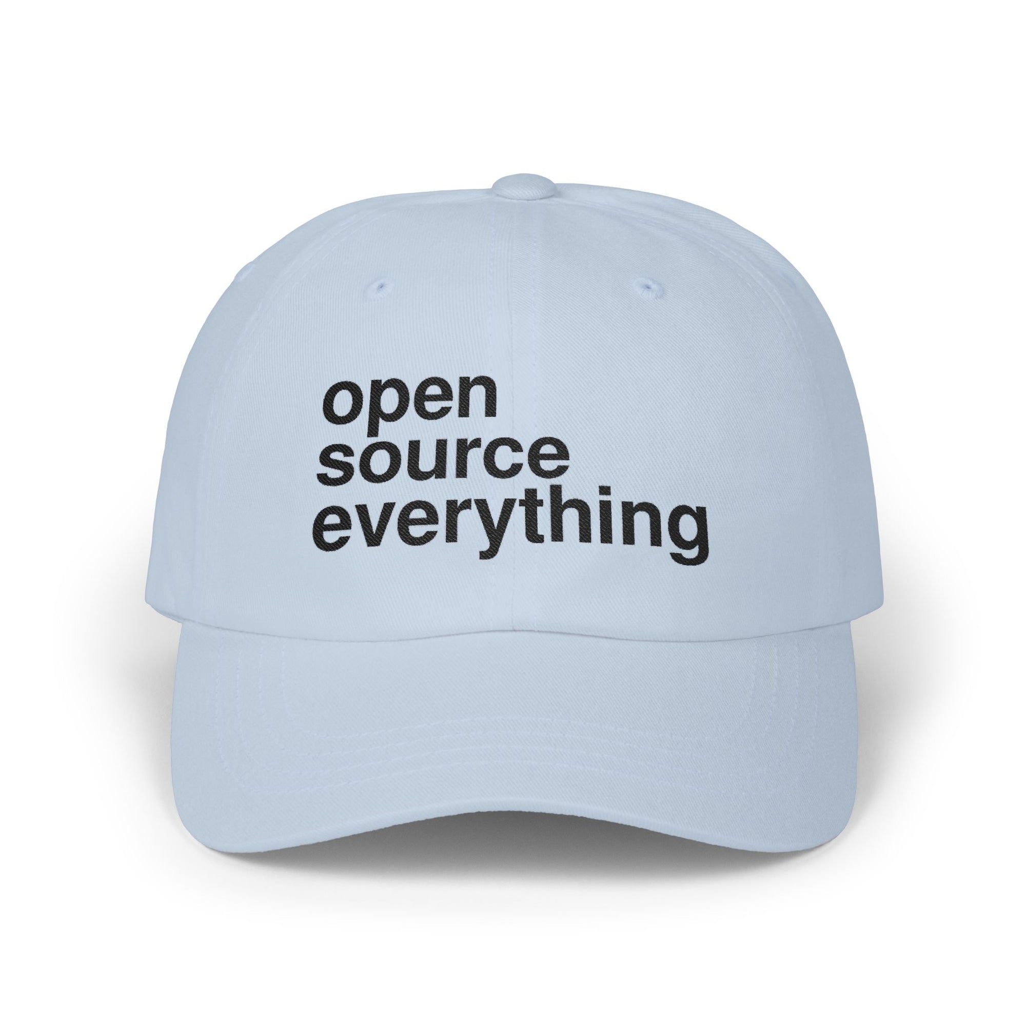 Open Source Everything Embroidered Cap