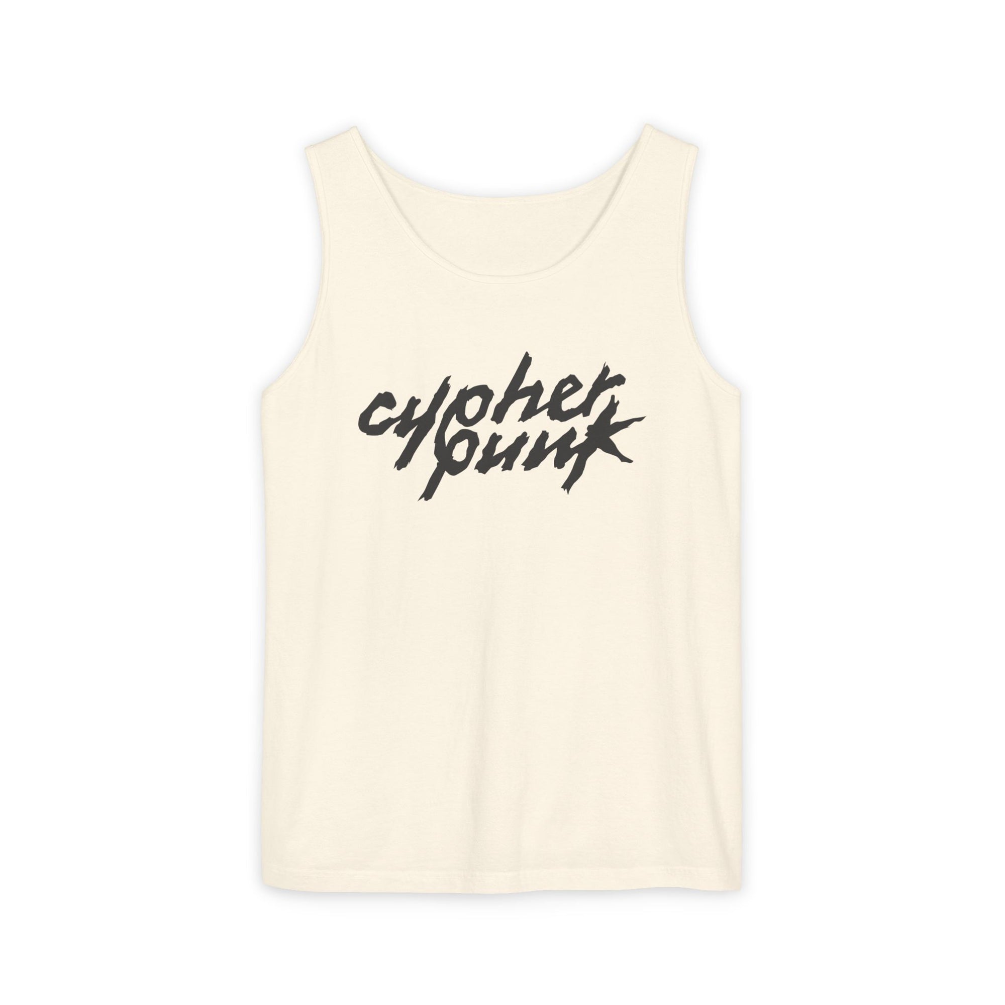 Cypherpunk - Daft Punk Inspired Tank Top · B/W