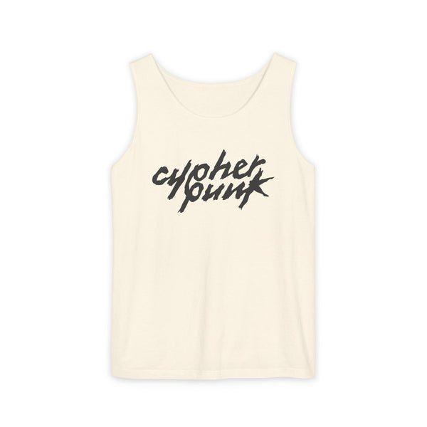 Cypherpunk - Daft Punk Inspired Tank Top · B/W