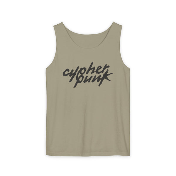 Cypherpunk - Daft Punk Inspired Tank Top · B/W