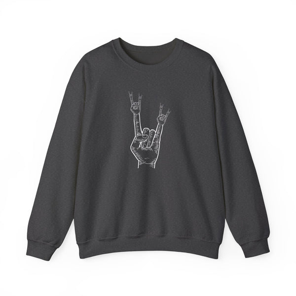 Infinite Devil's Horn Gesture Sweatshirt