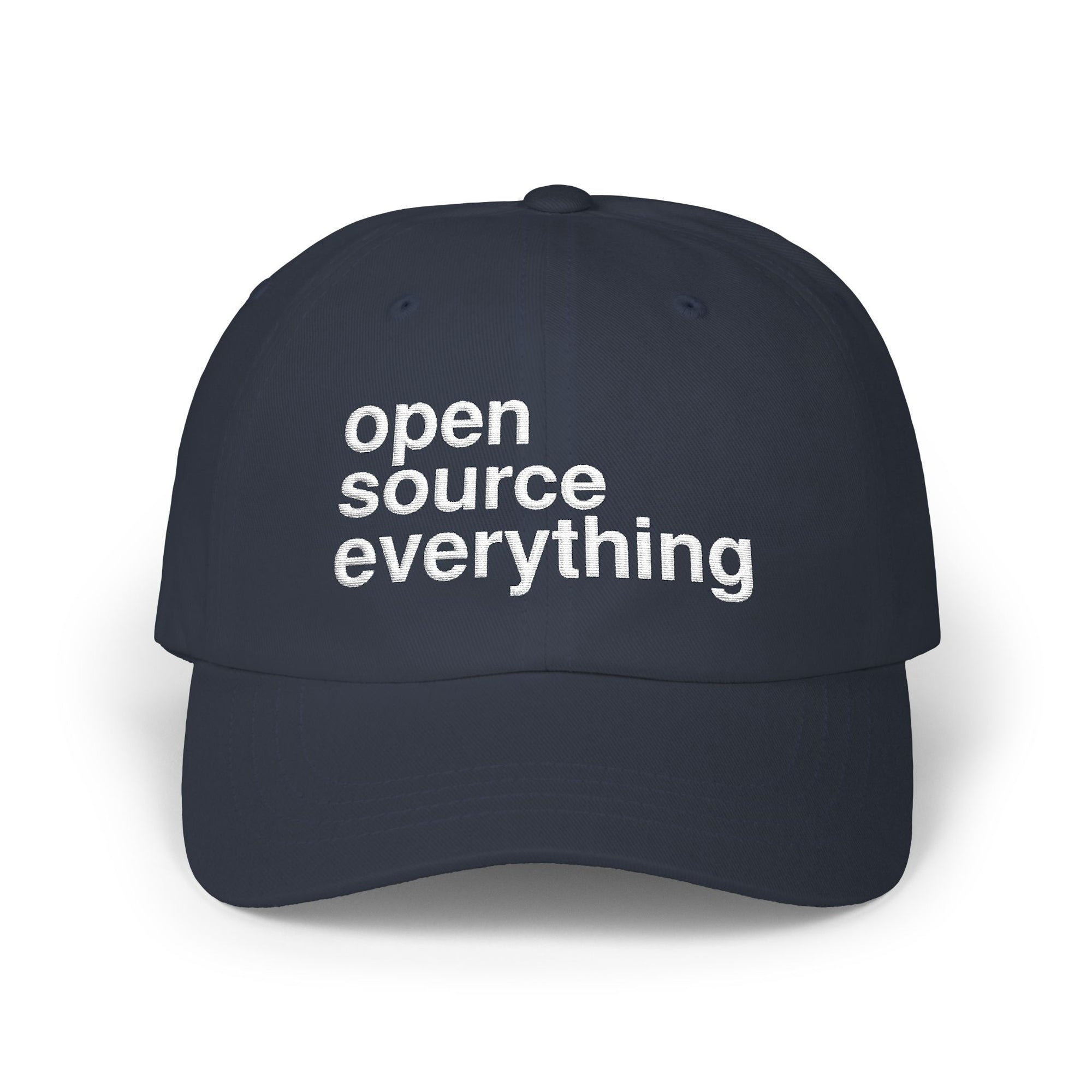 Open Source Everything Embroidered Cap