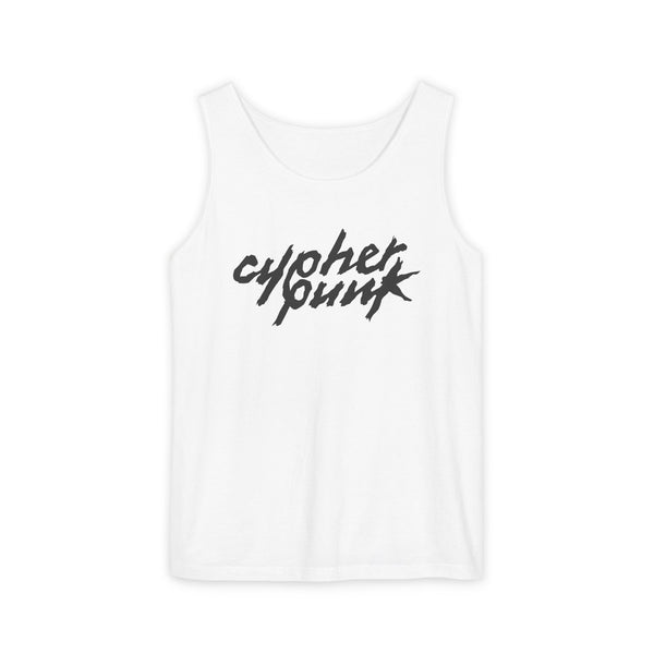 Cypherpunk - Daft Punk Inspired Tank Top · B/W