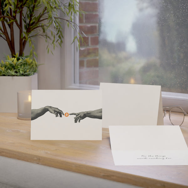 Michelangelo Hands Sympathy/Thinking of You Card