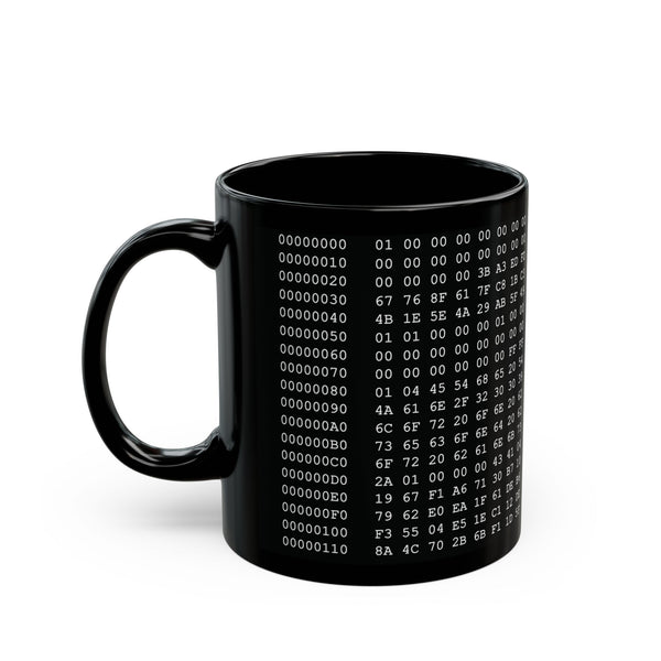 Bitcoin Genesis Block Coffee Mug