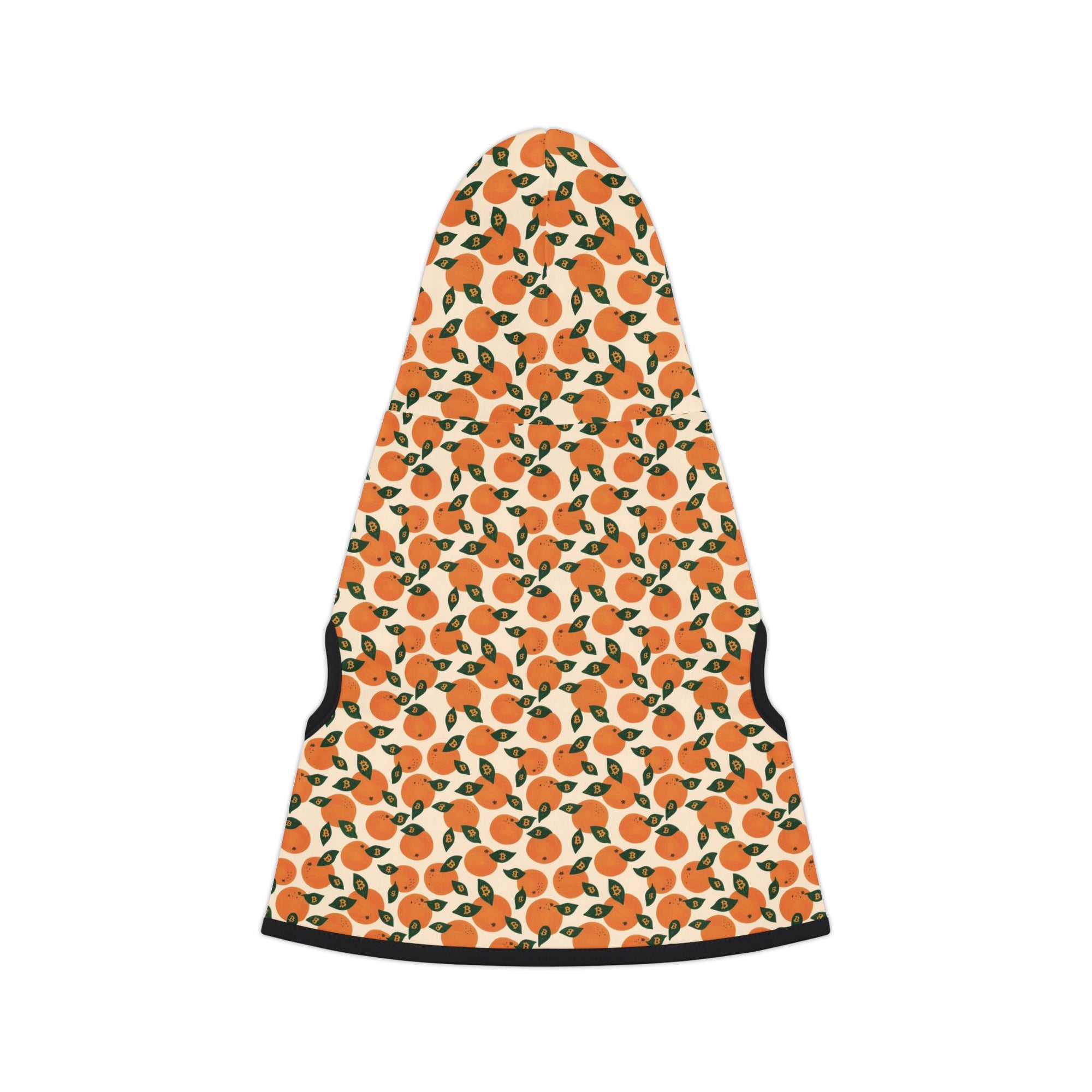 Orange Blossom Pet Hoodie — Cute Citrus Pattern Dog & Cat Hoodie