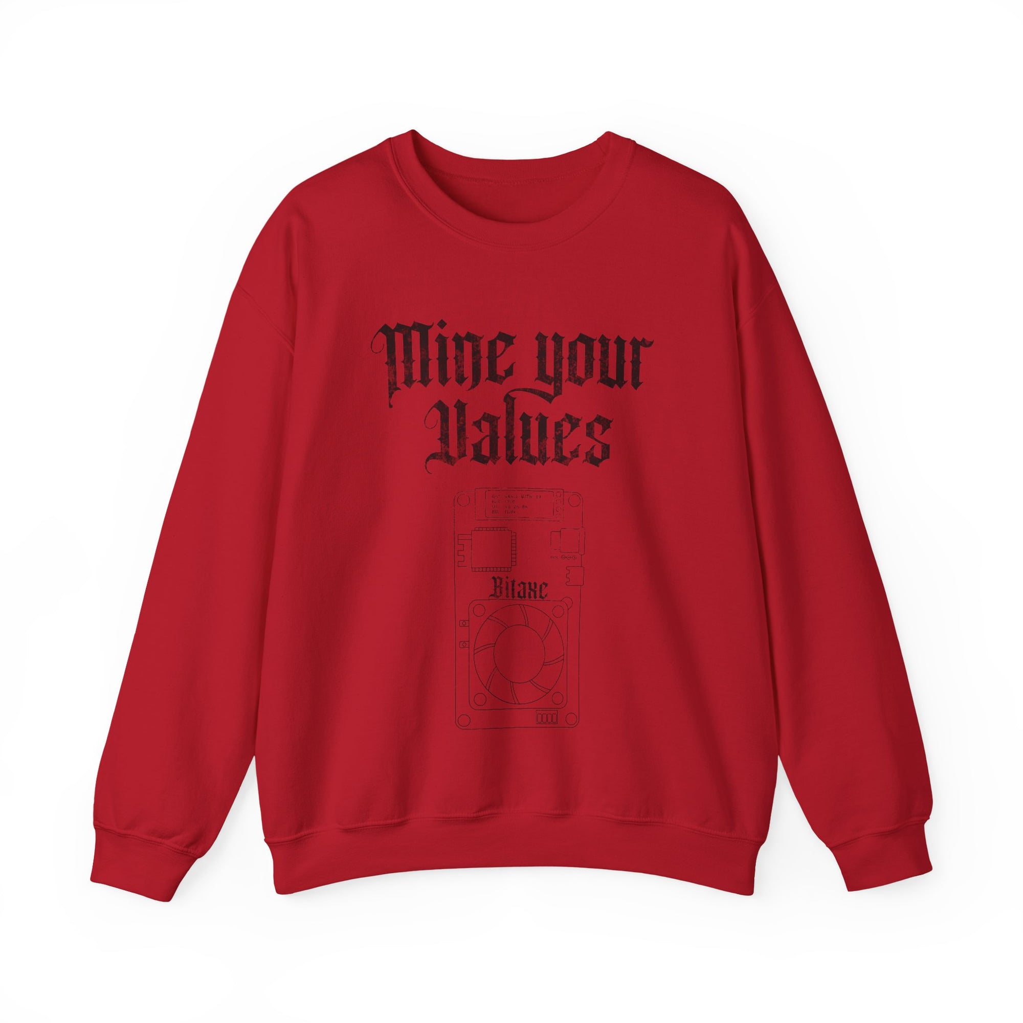 Mine Your Values - Bitaxe Sweatshirt
