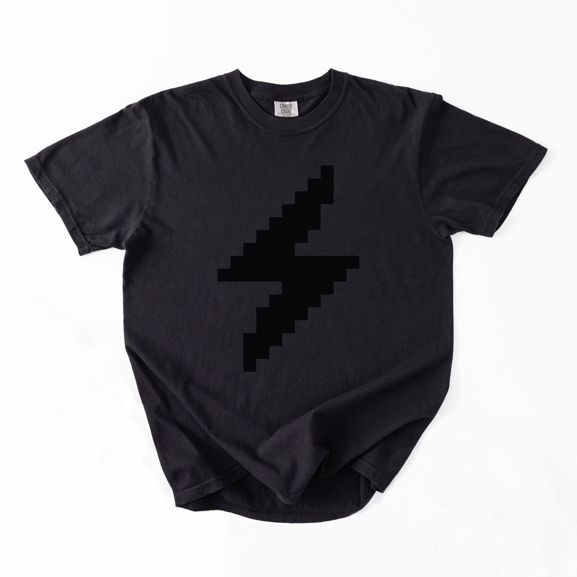 Lightning Network T-Shirt - Custom Color 8-Bit Bolt