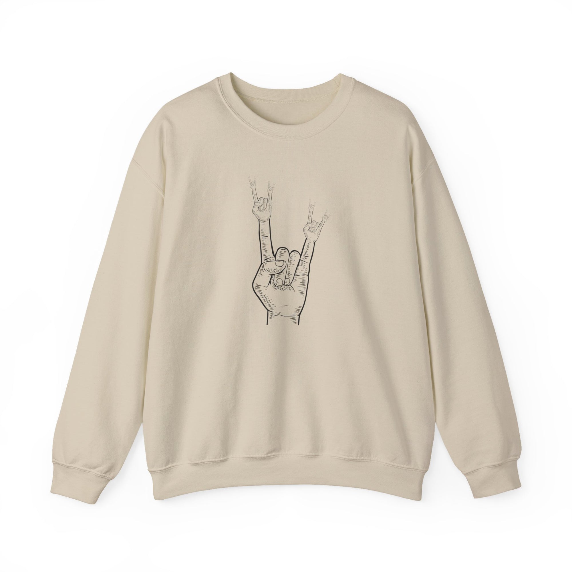 Infinite Devil's Horn Gesture Sweatshirt