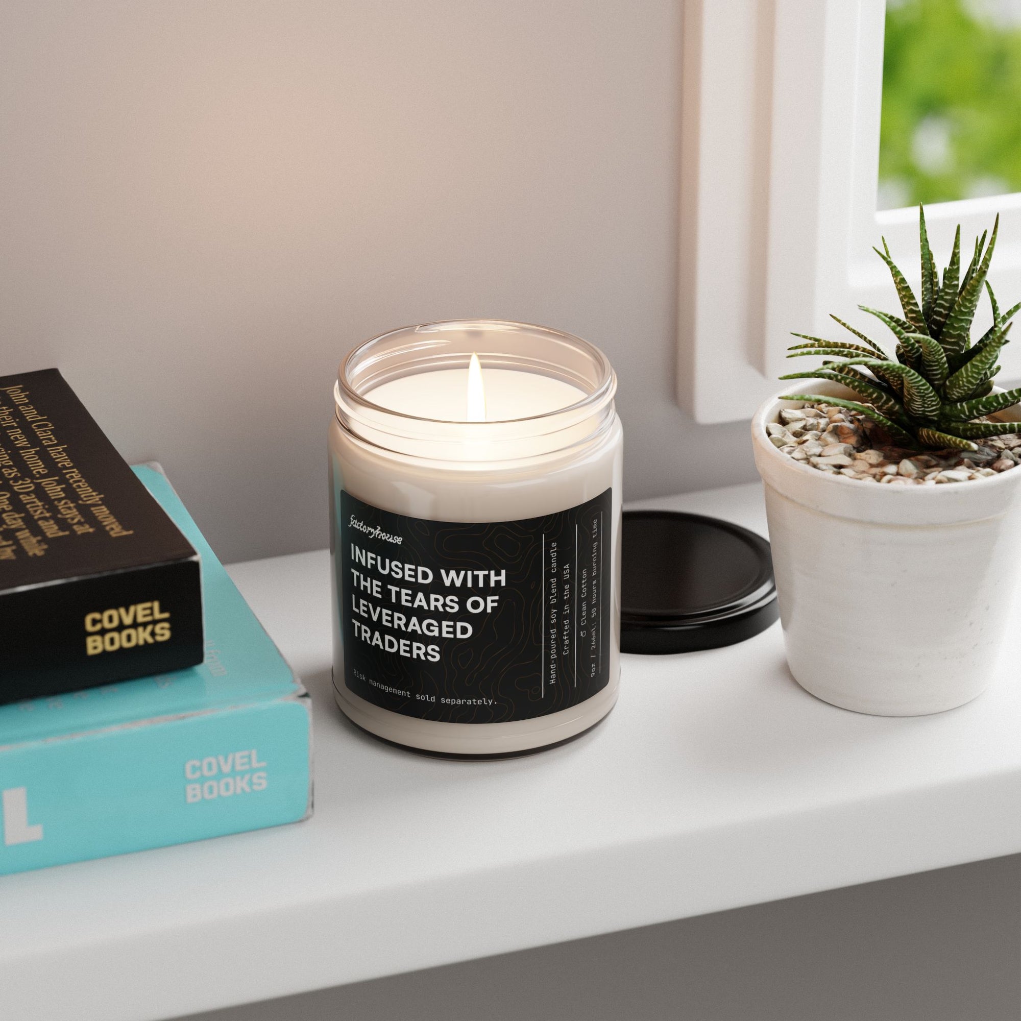 "Infused with the Tears of Leveraged Traders" Candle