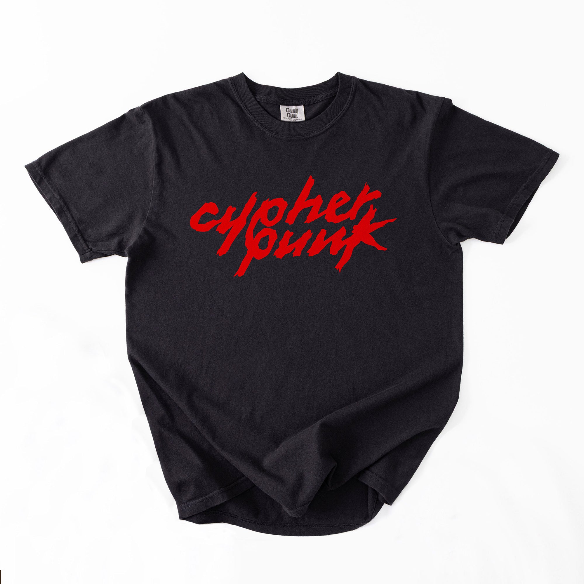 Cypherpunk - Daft Punk Inspired T-Shirt · Red