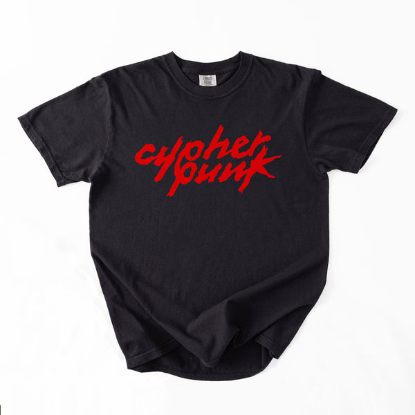 Cypherpunk - Daft Punk Inspired T-Shirt · Red