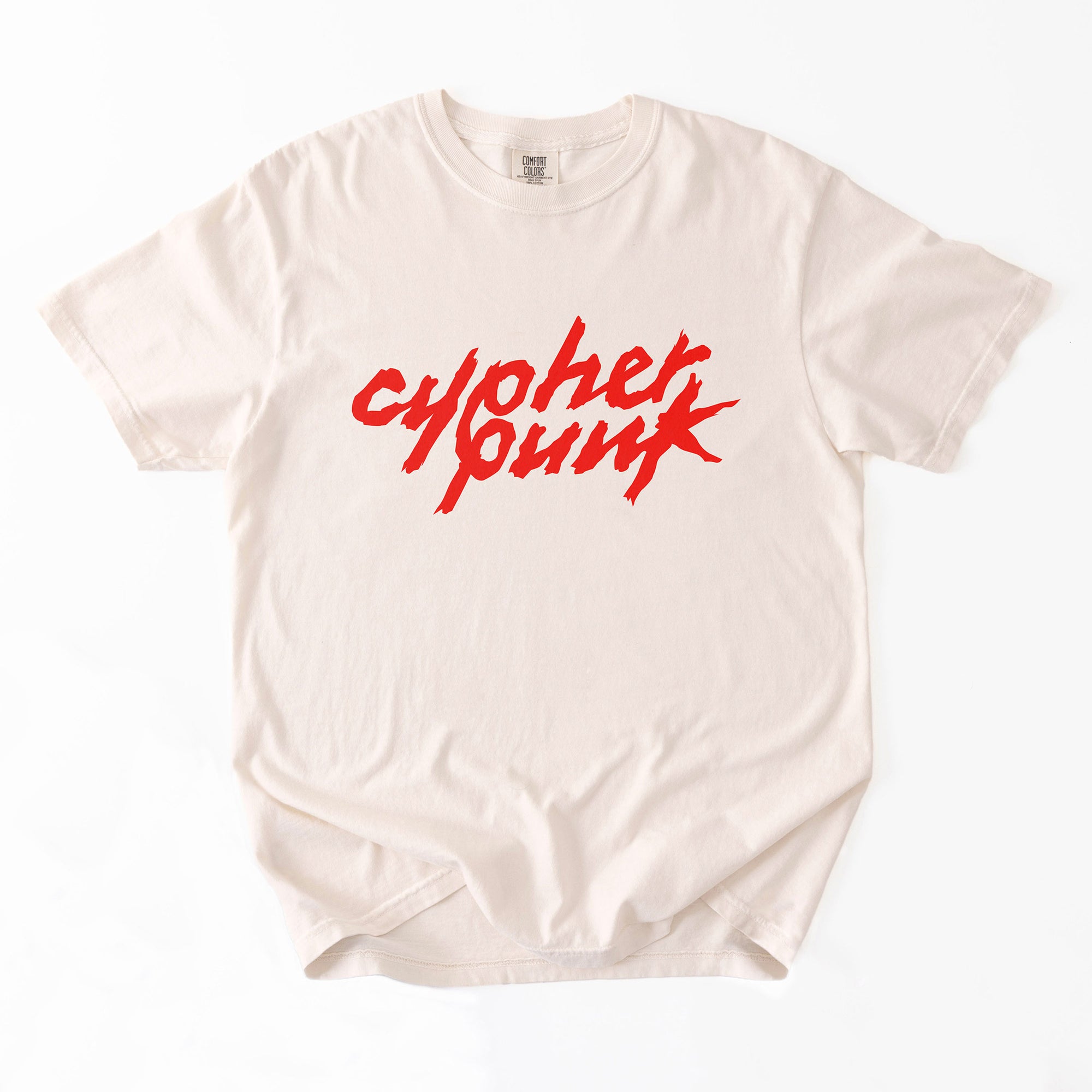 Cypherpunk - Daft Punk Inspired T-Shirt · Red