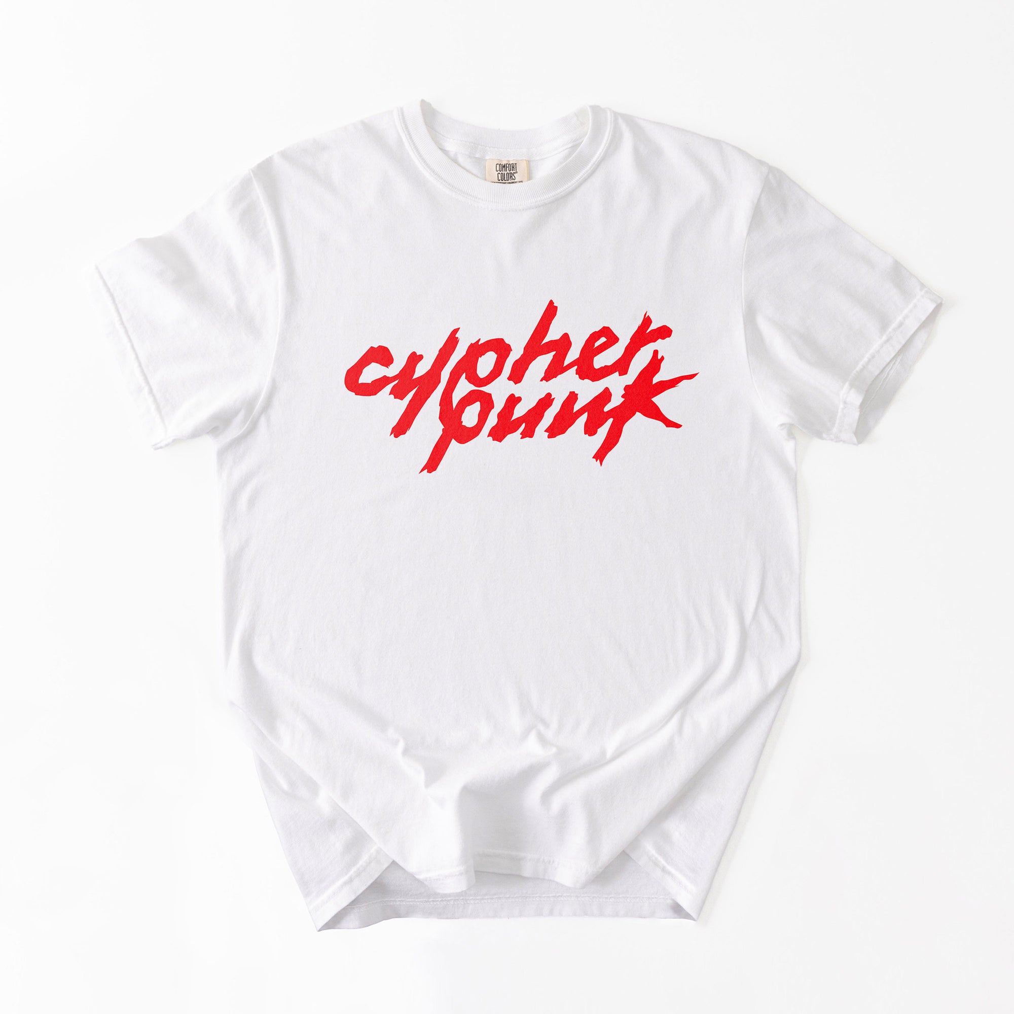 Cypherpunk - Daft Punk Inspired T-Shirt · Red