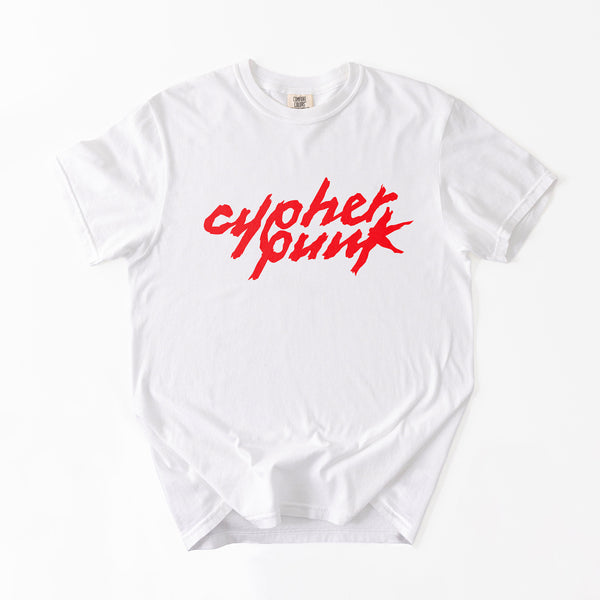 Cypherpunk - Daft Punk Inspired T-Shirt · Red