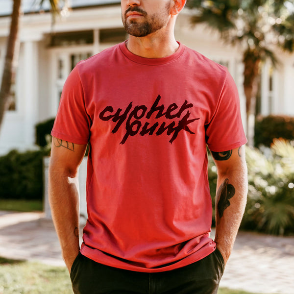 Cypherpunk - Daft Punk Inspired T-Shirt · B/W