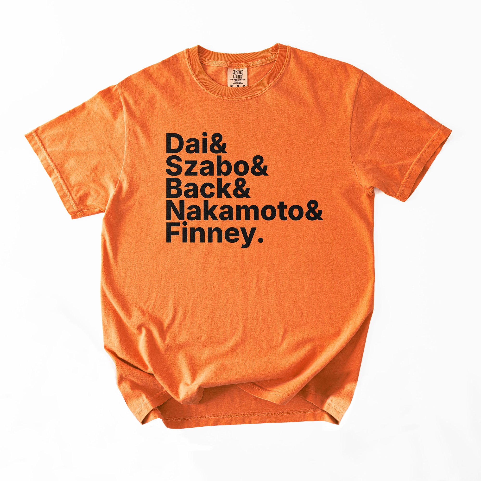 Bitcoin Pioneers: An Experimental Jetset inspired T-Shirt