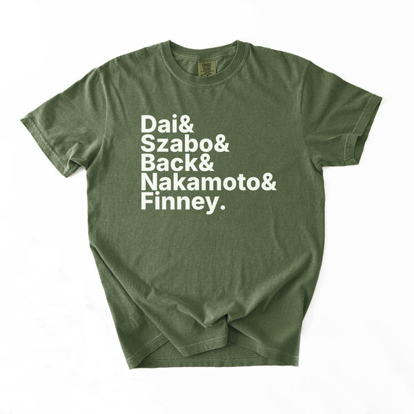 Bitcoin Pioneers: An Experimental Jetset inspired T-Shirt