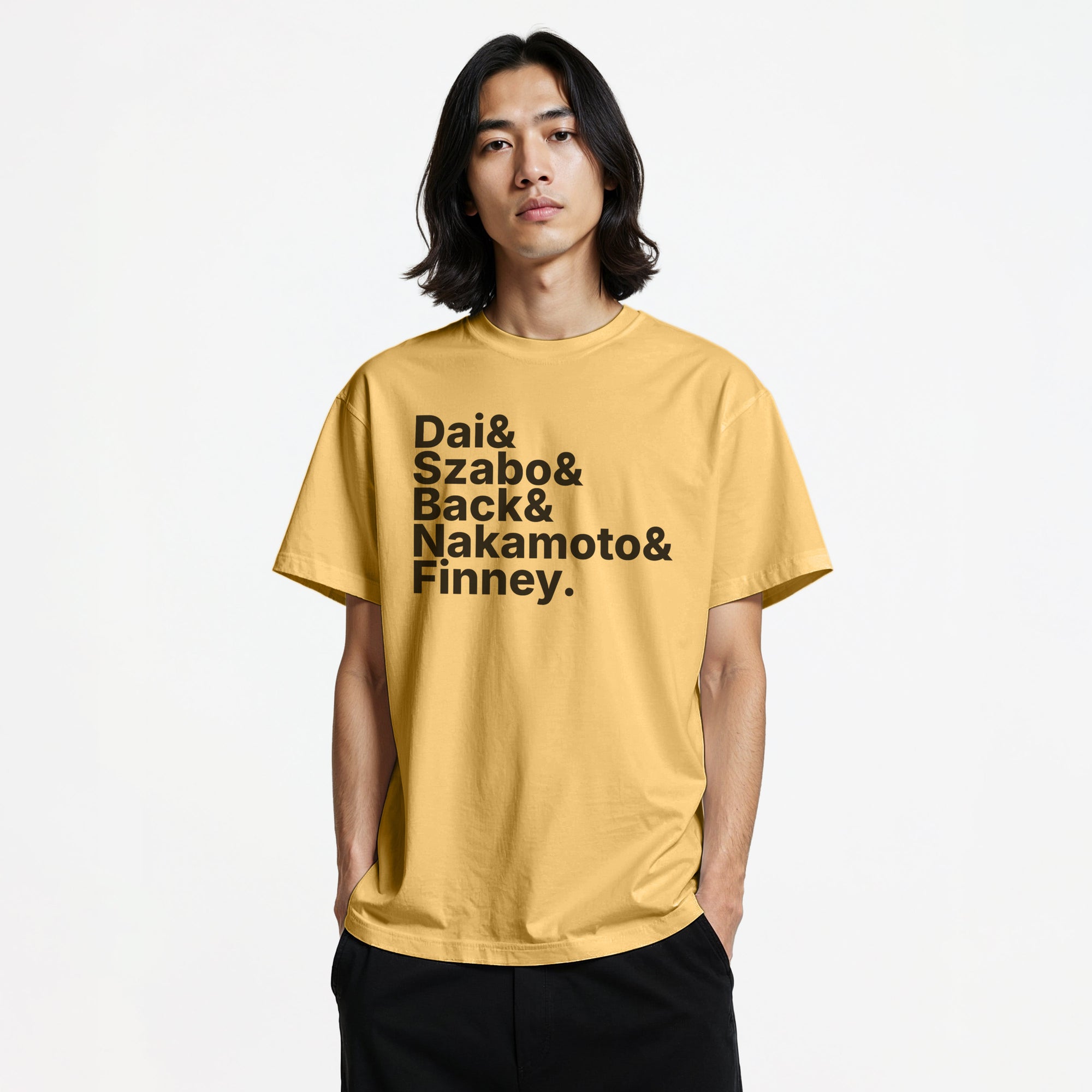 Bitcoin Pioneers: An Experimental Jetset inspired T-Shirt