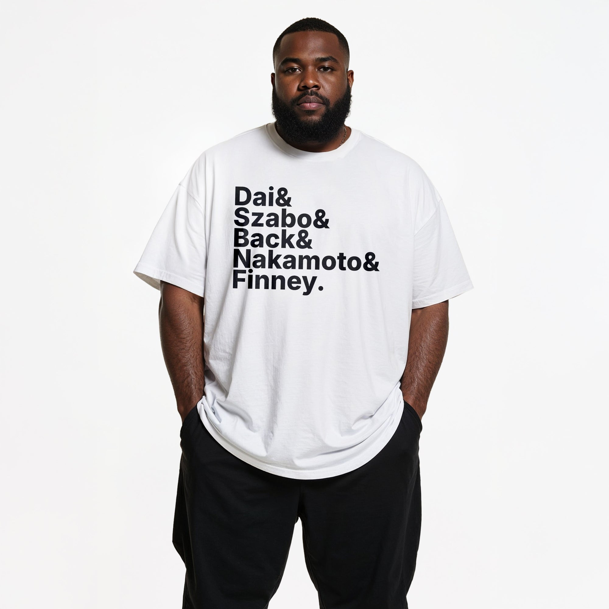 Bitcoin Pioneers: An Experimental Jetset inspired T-Shirt