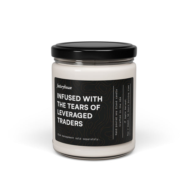 "Infused with the Tears of Leveraged Traders" Candle