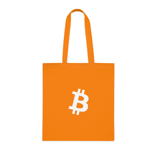 Bitcoin / Nostr Logo Cotton Tote Bag