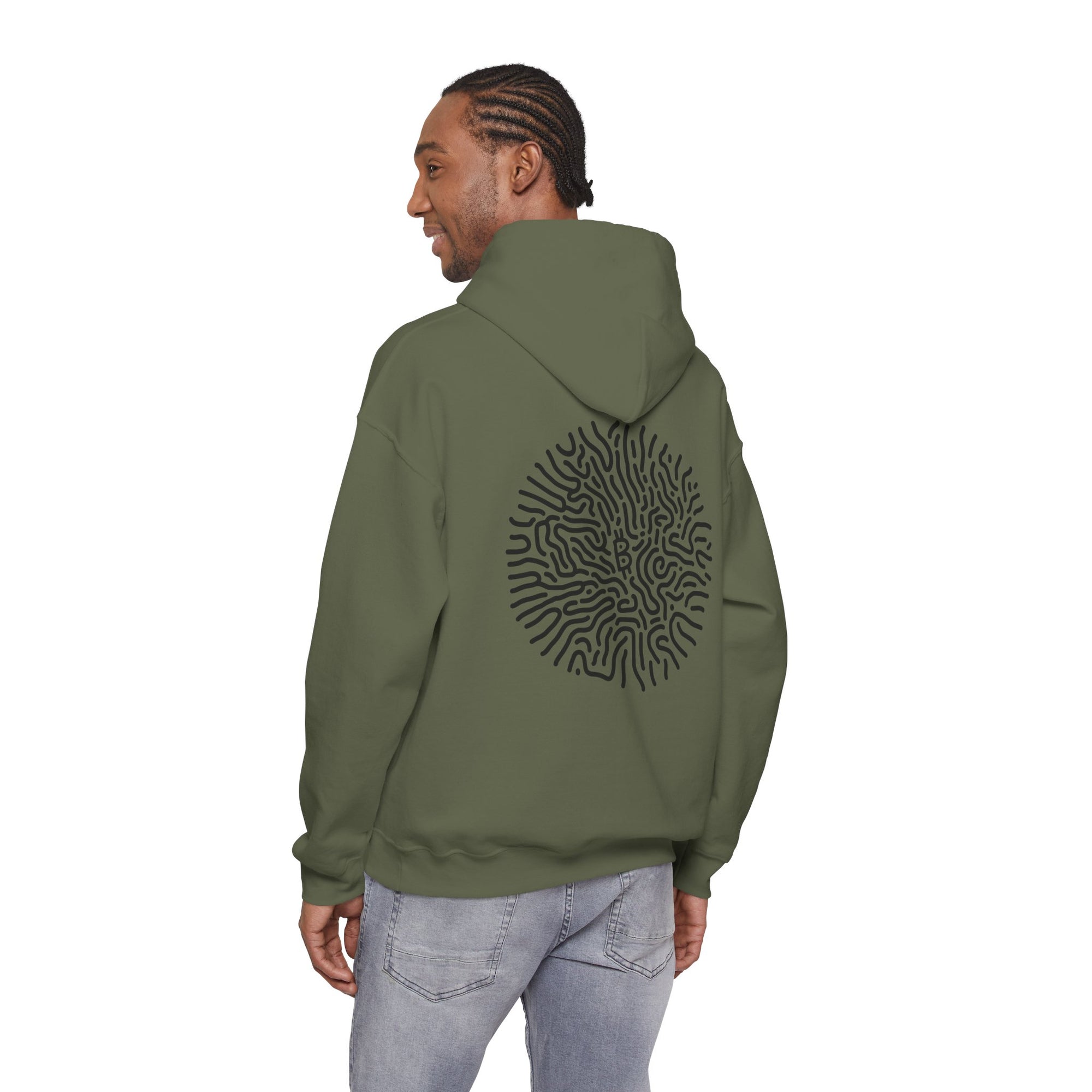 Bitcoin Turing Pattern / Reaction-Diffusion Hoodie