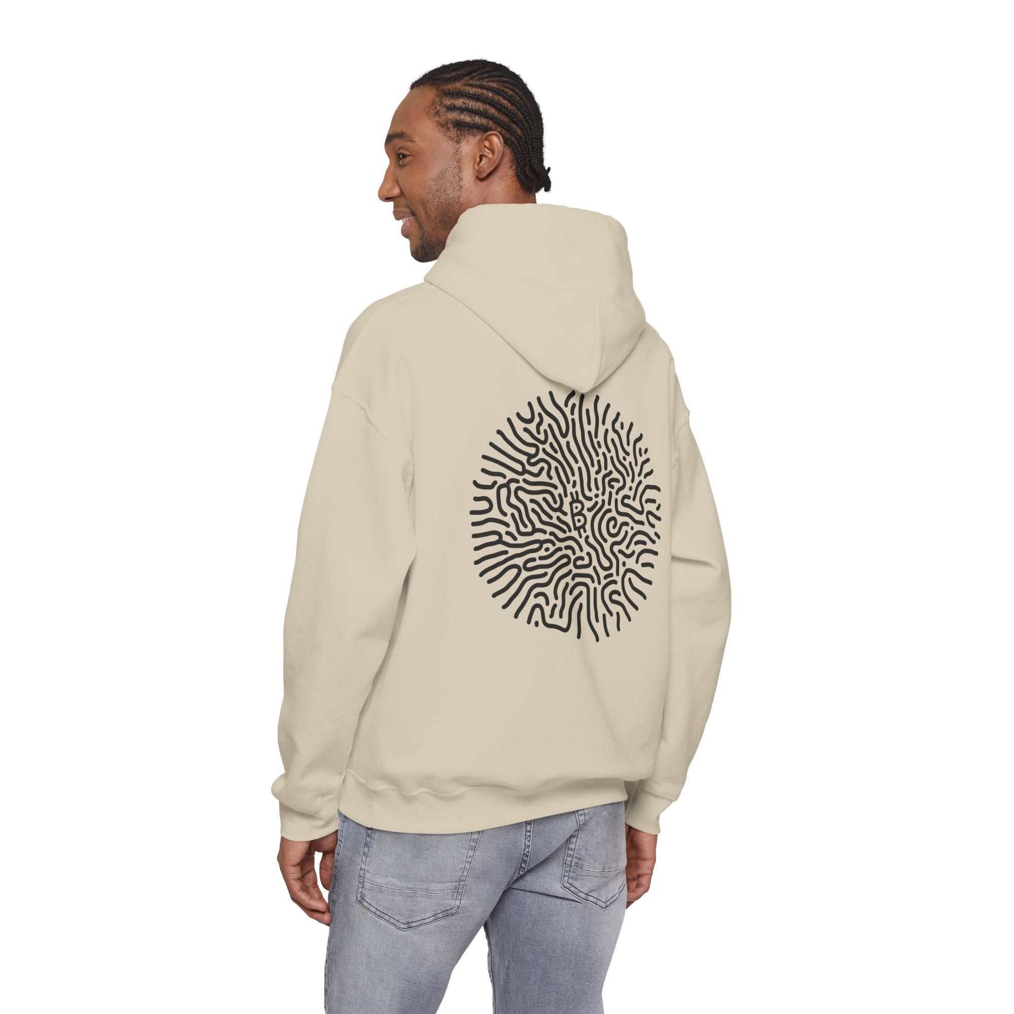 Bitcoin Turing Pattern / Reaction-Diffusion Hoodie